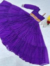 Pc N03 Motedo Print Gamathi Work With Real Mirror Gown Wholesalers In Delhi